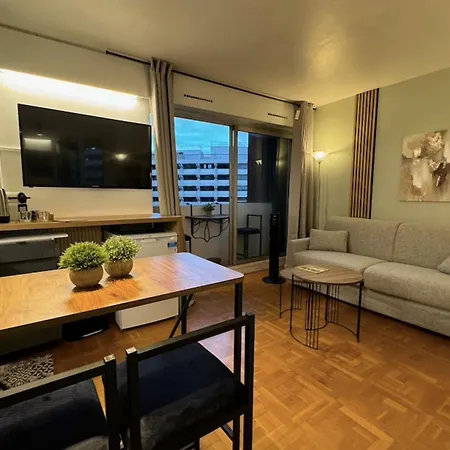 Nice Studio With Balcony Near The Eiffel Tower